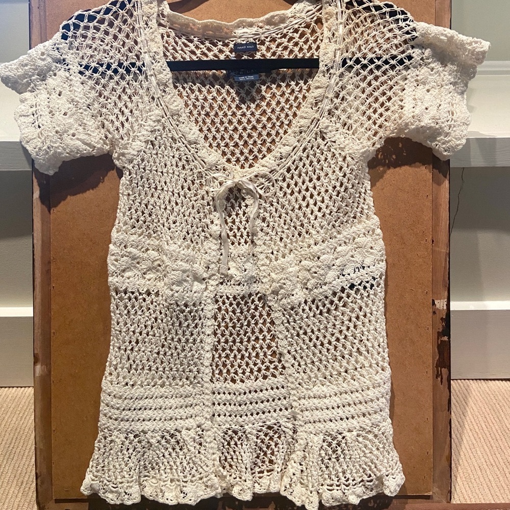 Ralph Lauren crochet top